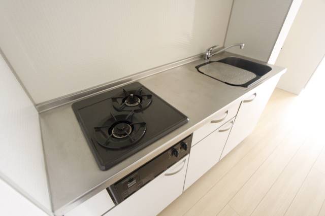 キッチン　※２０２号室撮影