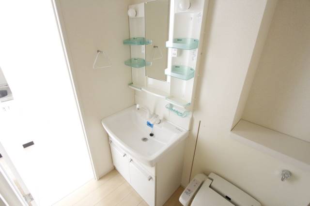 洗面設備　※２０２号室撮影