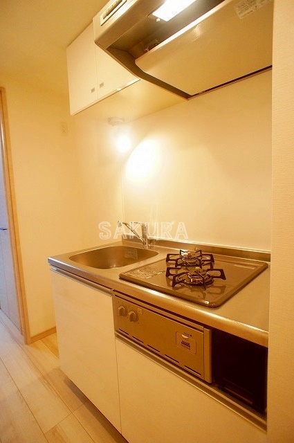 キッチン　自炊をされる方に嬉しい2口コンロ♪