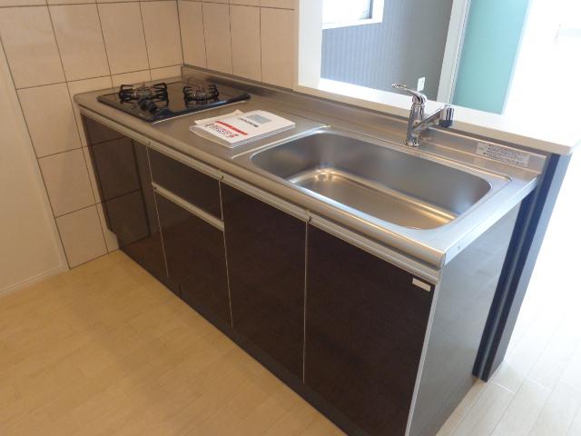 キッチン　2口コンロ