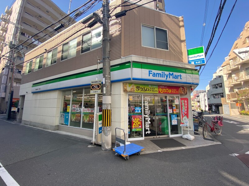コンビニ　ファミリーマート都島北通一丁目店（コンビニ）まで1077m