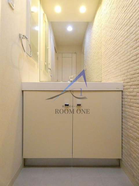 洗面設備　洗面台です。