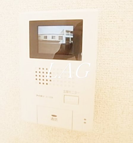 セキュリティ　モニター付きインターホンです。