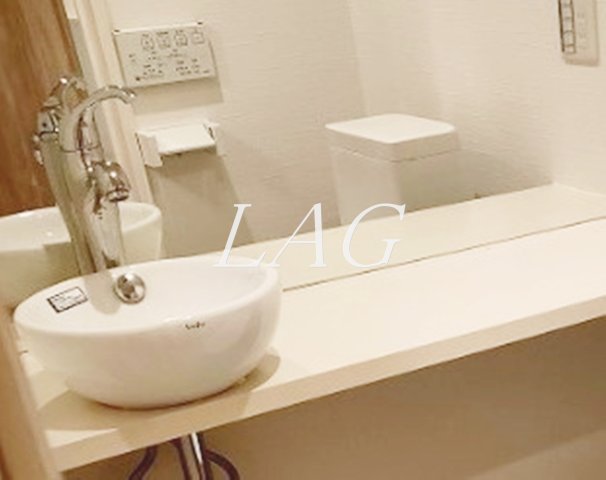 洗面設備　独立洗面台です。