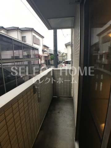 バルコニー　陽当たり良好なバルコニーです 同型タイプ