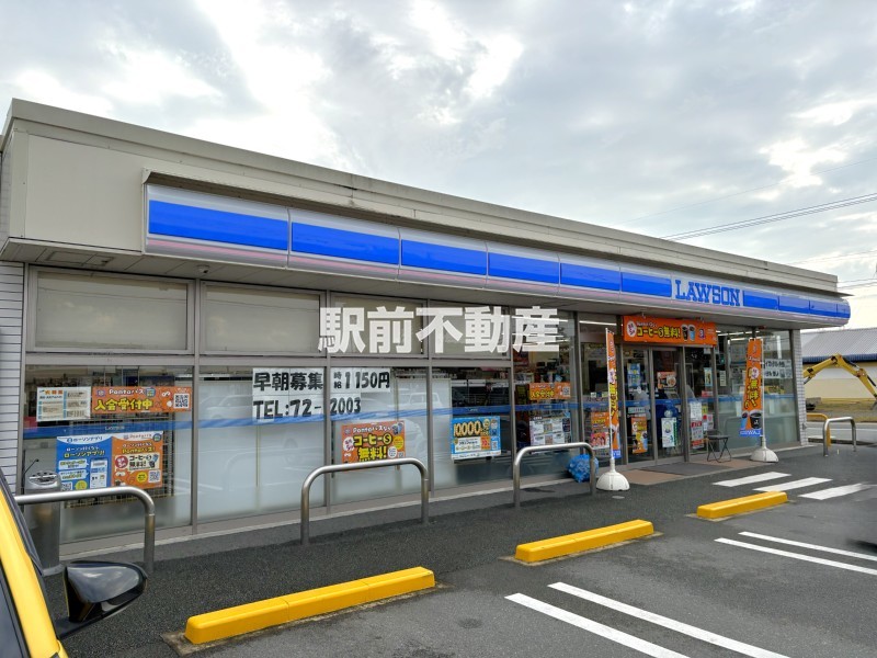 コンビニ　ローソン　蒲船津店（コンビニ）まで600m