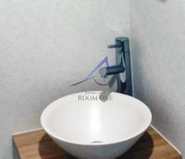 洗面設備　洗面台です。