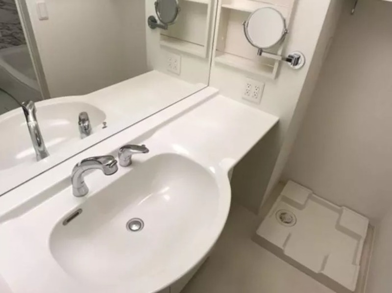 洗面設備　図面と現状に相違がある場合には現状を優先