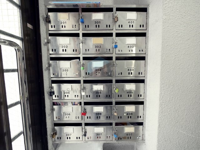 その他共有部分　集合ポストです