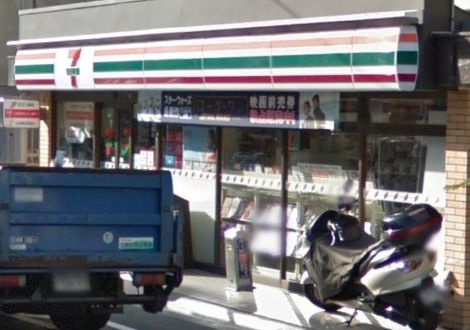 コンビニ　セブン‐イレブン 江東森下４丁目店（コンビニ）まで142m
