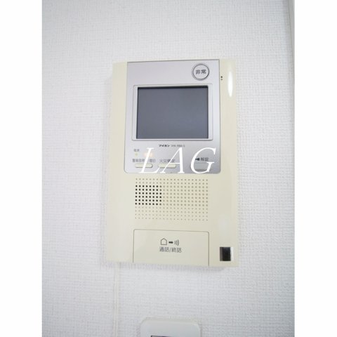 セキュリティ　モニター付きインターホンです。