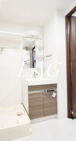 洗面設備　洗面台です。