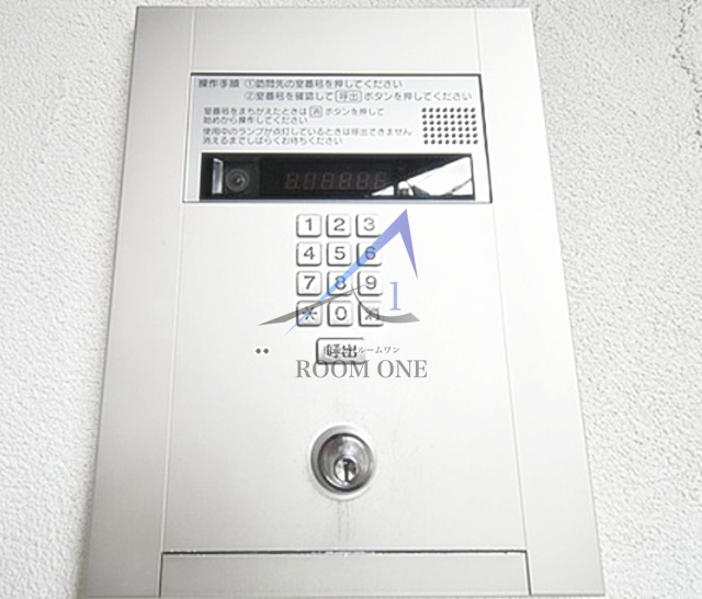 セキュリティ　オートロックです。