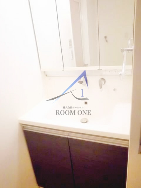 洗面設備　洗面台です。