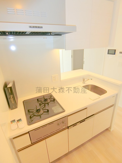 キッチン　食洗器付！2口ガスカウンターキッチン　システムキッチン