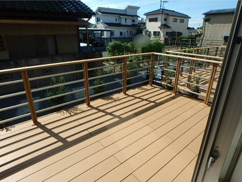 バルコニー　図面と現状に相違がある場合には現状を優先