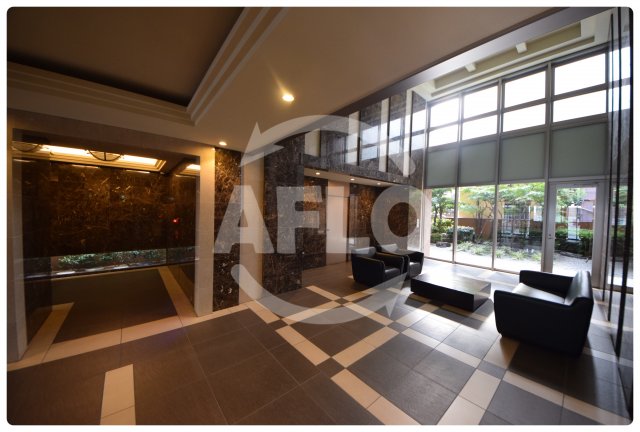 ロビー　プレサンス大阪城公園パークプレイス　ロビー