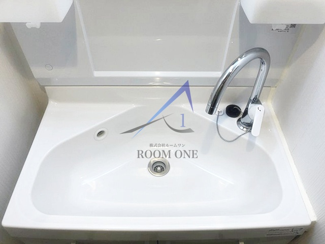 洗面設備　洗面台です。