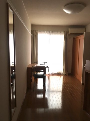 居室・リビング　居室ドアから見た写真です