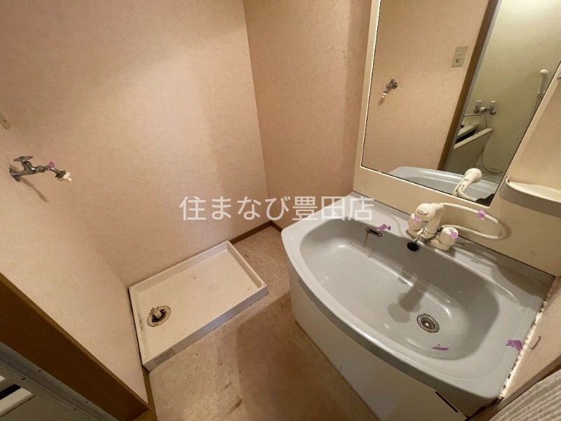 洗面設備　同型別部屋写真