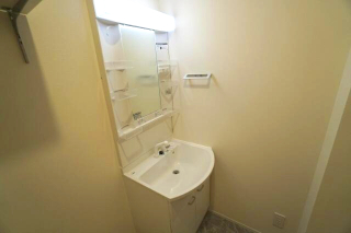 洗面設備　独立洗面化粧台付き