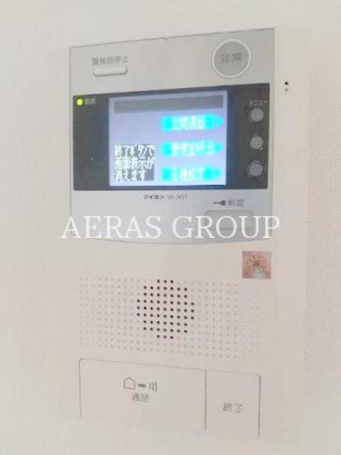 セキュリティ　モニター付インターホン