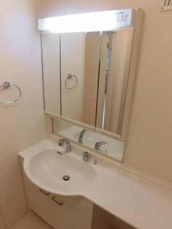 洗面設備　101号室の写真