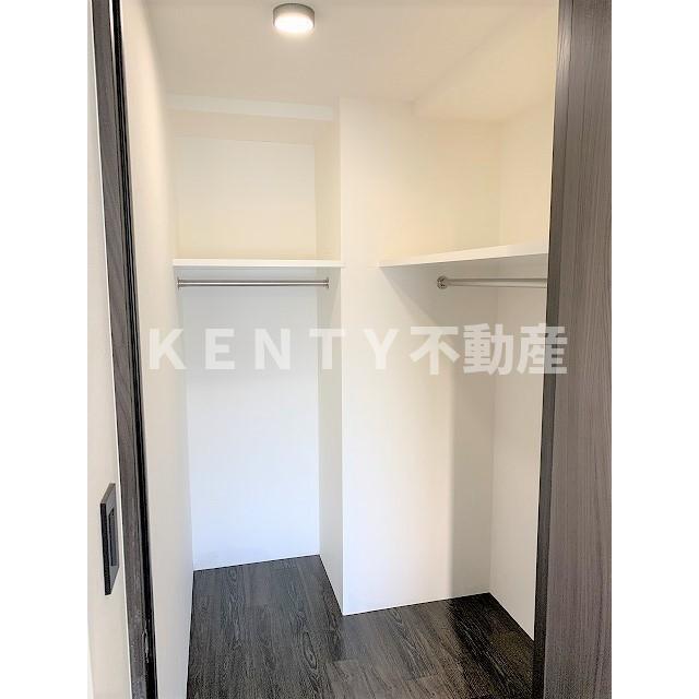 収納　十分な収納スペースがあります