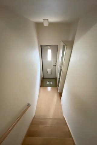 玄関　明るい玄関です