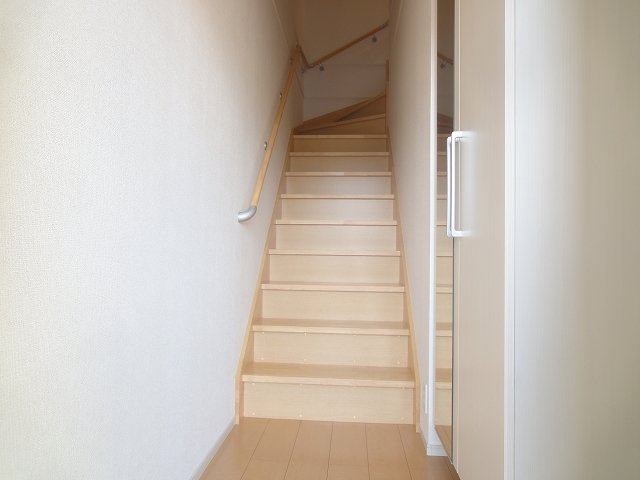 玄関　明るい玄関です