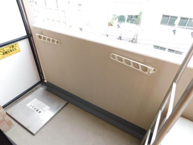バルコニー　風通しの良いバルコニーです。