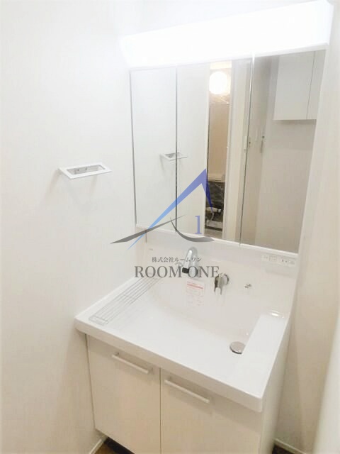 洗面設備　洗面台です。