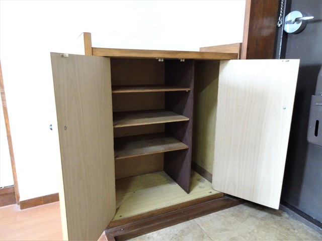 玄関　下駄箱がついているので、片付いた玄関をキープできます！