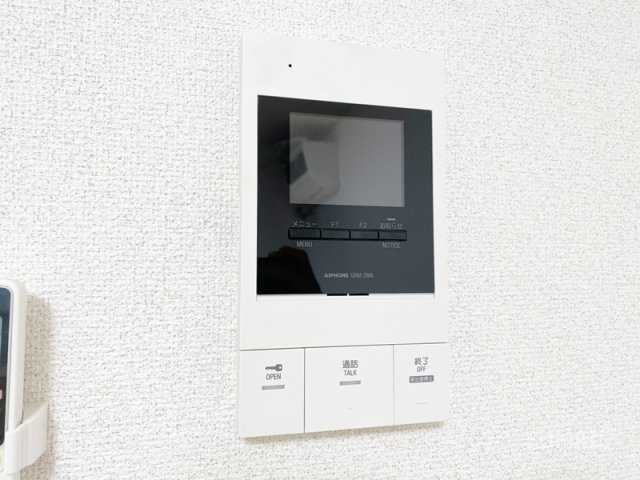 セキュリティ　安心のモニター付きインターホン！