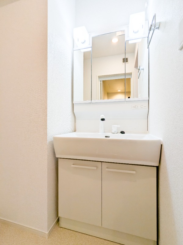 洗面設備　図面と現状に相違がある場合には現状を優先