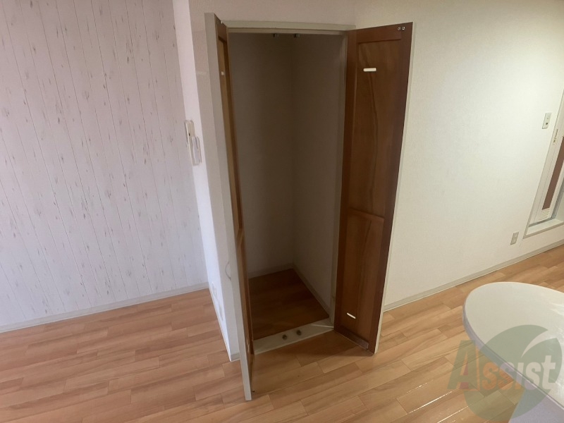 収納　収納を開けてみました！たくさん入りそうですね～