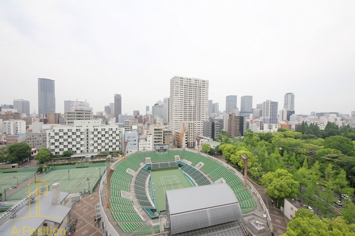 眺望　ハビテ靭センターコート