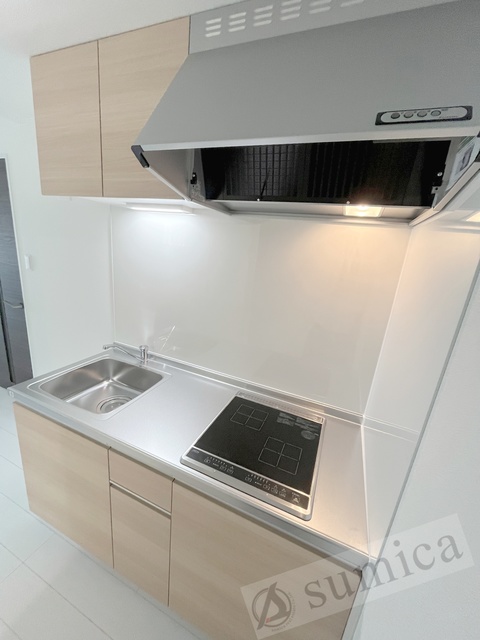 キッチン　２口システムキッチンでお料理楽しく♪♪