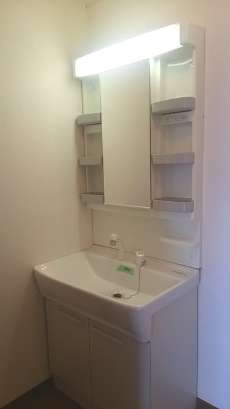 洗面設備　図面と現状に相違がある場合には現状を優先