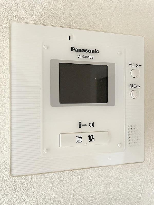 セキュリティ　室内インターホン（モニター付き）