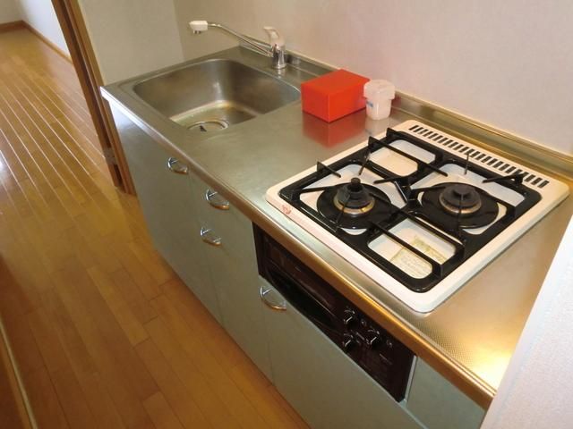 キッチン　★システムキッチン2口コンロ付き★
