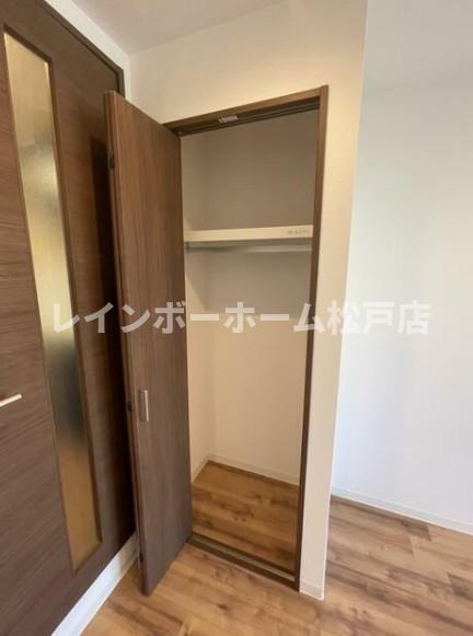 収納　ちょっとした収納スペースも充実しています