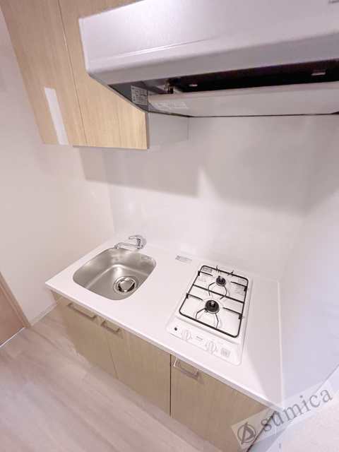 キッチン　２口システムキッチンでお料理楽しく♪♪