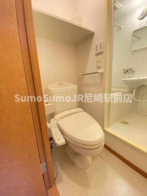 トイレ　ゆったりとした空間のトイレです