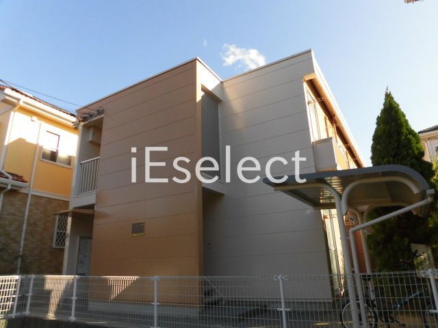 建物外観　嬉しい家具・家電付き物件