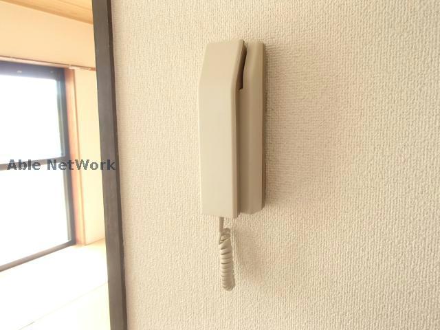 セキュリティ　※同物件別部屋の写真です。