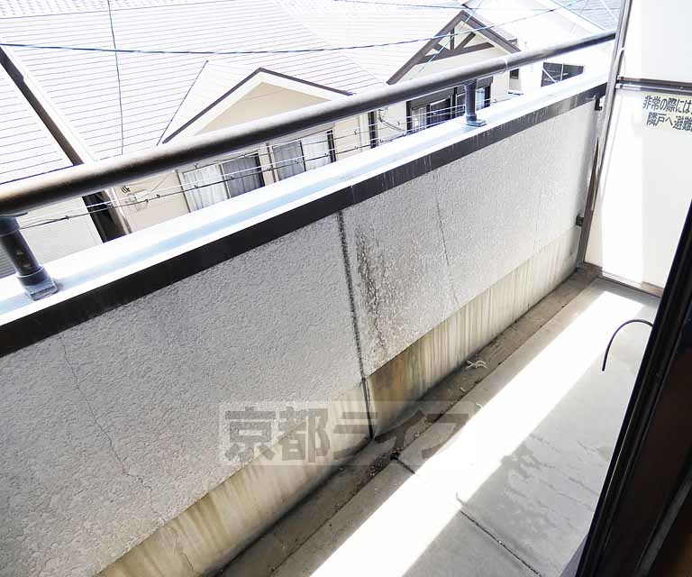 バルコニー　日当たり良好です。