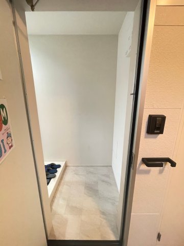 玄関　明るい玄関です