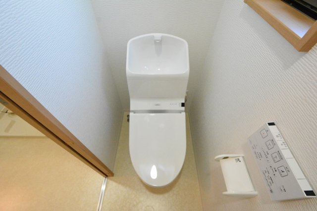 トイレ　温水洗浄便座あり！