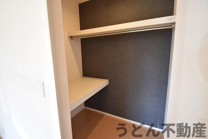 収納　うどん県のお部屋探しはうどん不動産へ うどんちゃんとLINE
